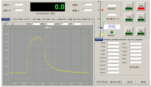 儀器化落錘沖擊試驗機(jī)測控系統(tǒng)介紹